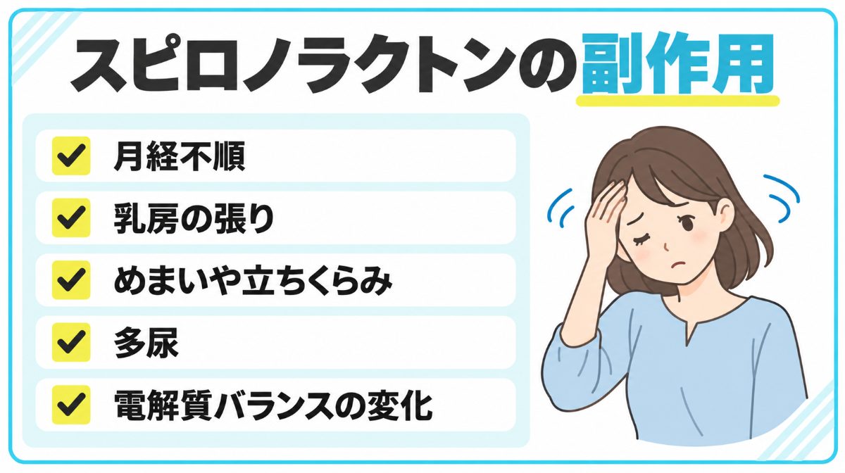 スピロノラクトンの副作用一覧