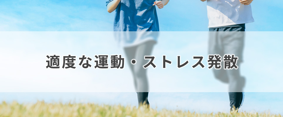 運動不足の解消